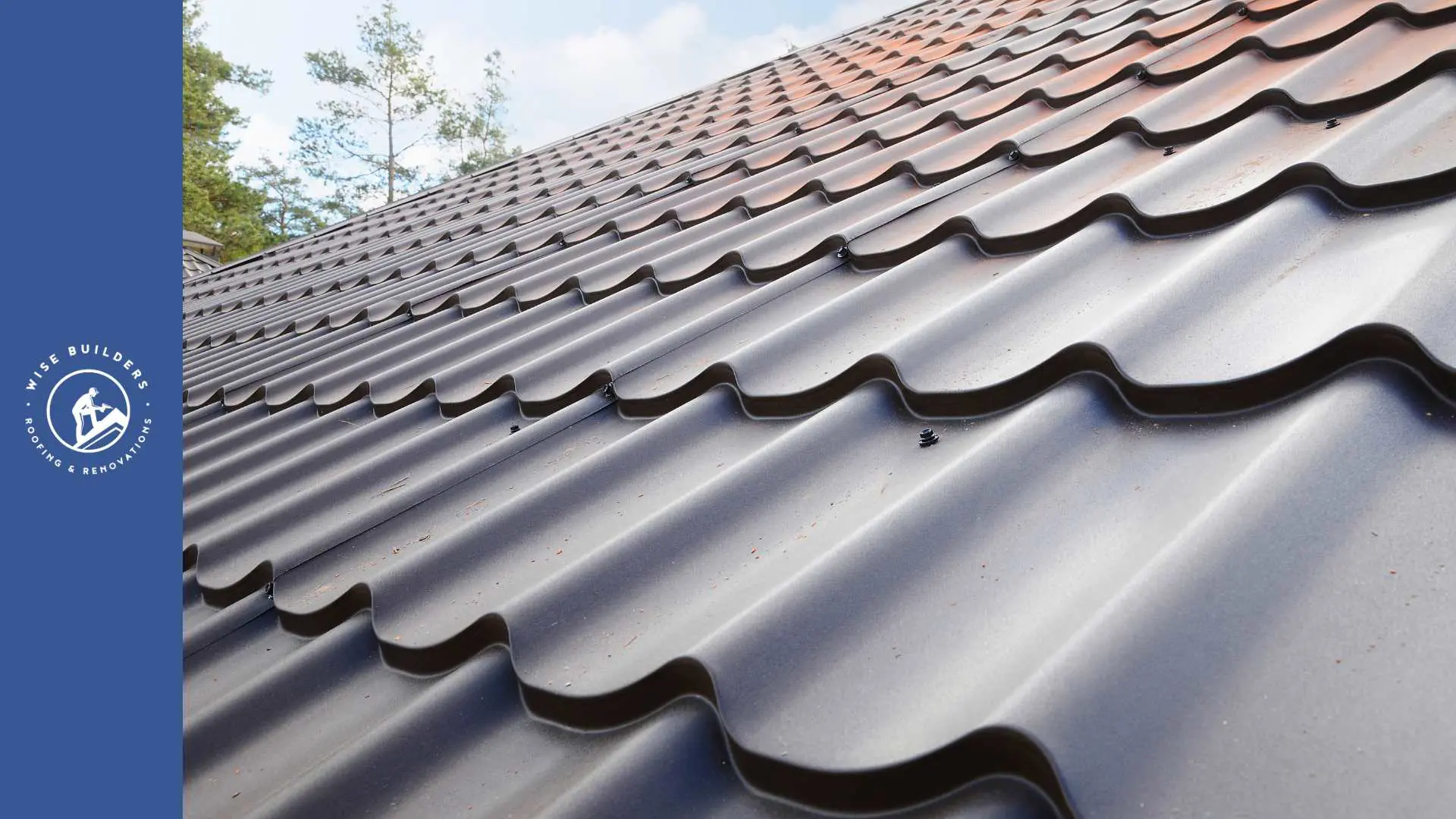 a new metal roof by wise builders