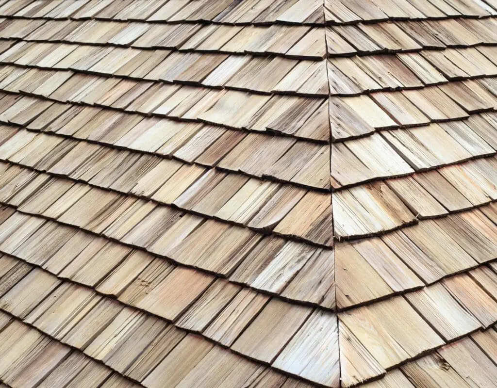 wood strip shingles