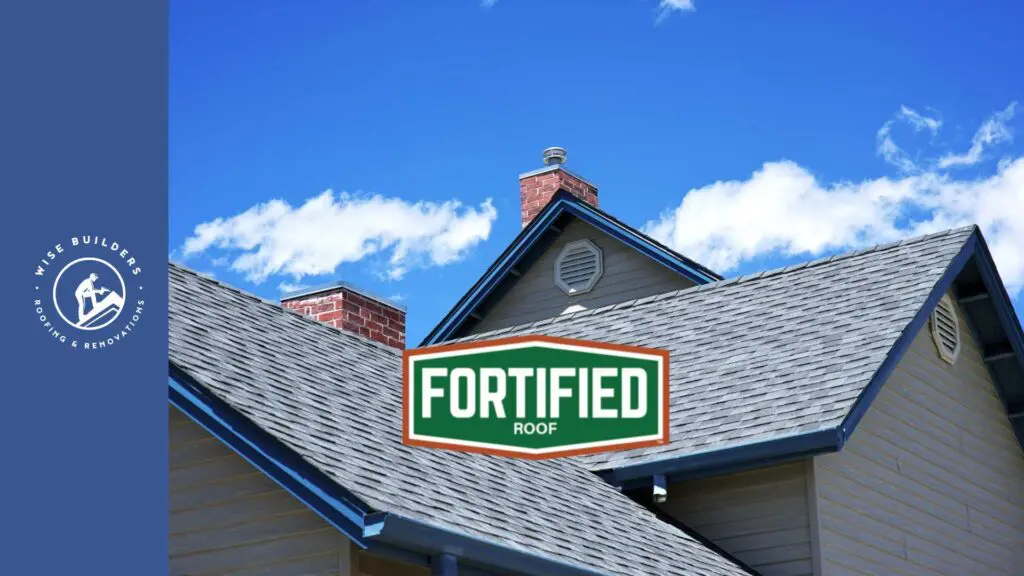 a fortified exteriors roof