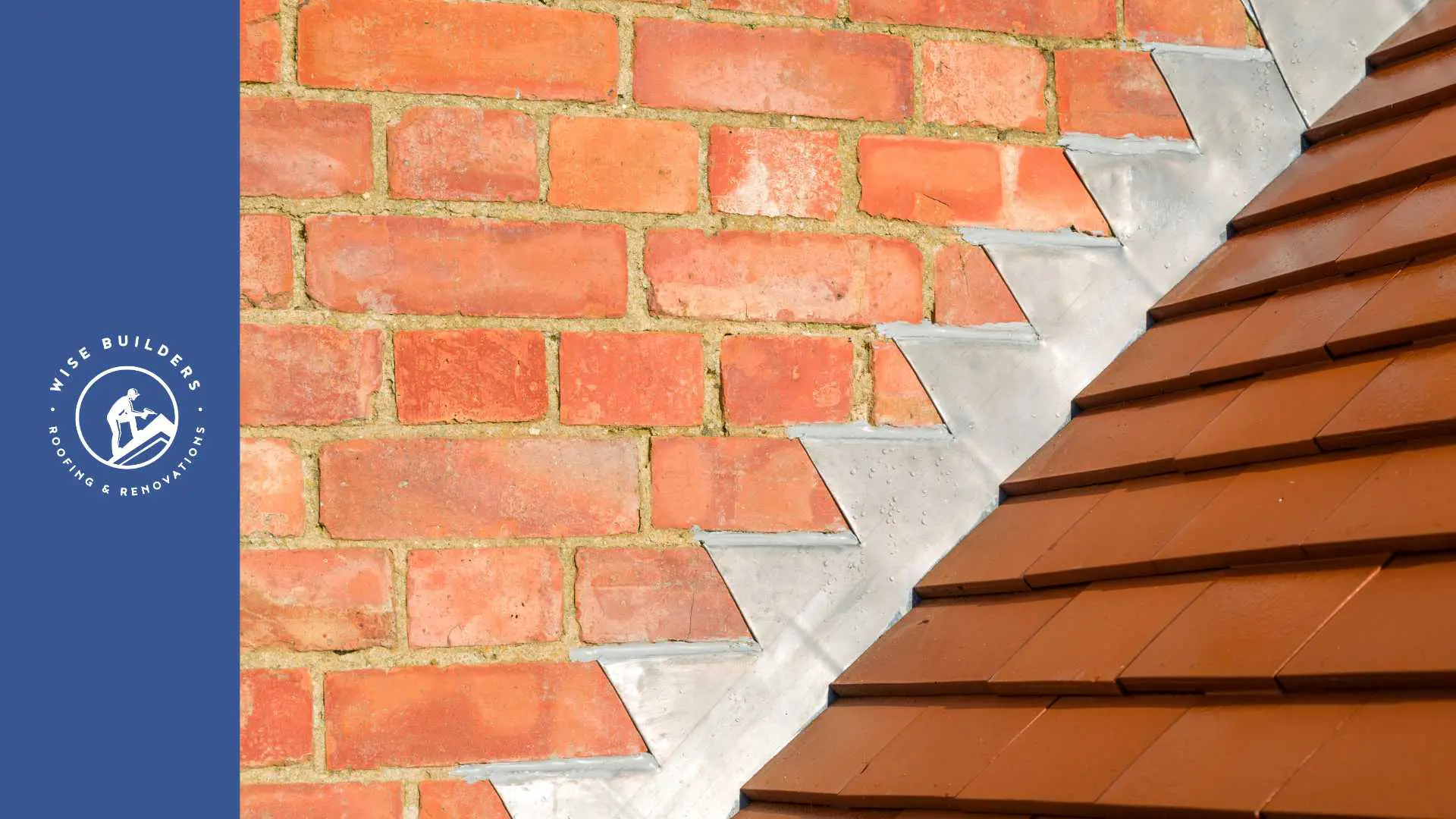 roof flashing on a roof