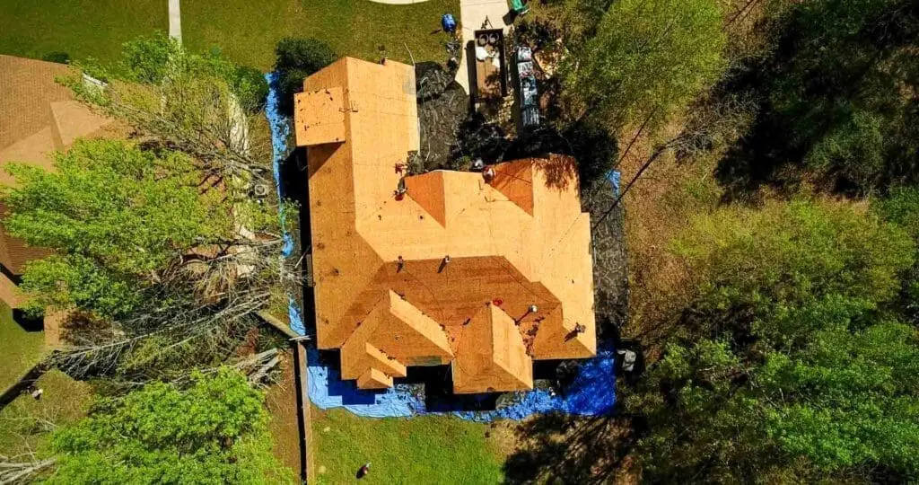 new shingles being installed to aid with indoor comfort