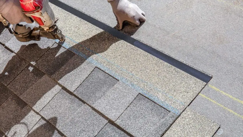 using a nail gun and air compressor