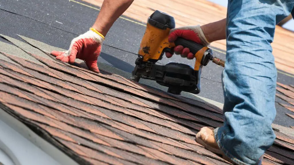 performing a roof replacment