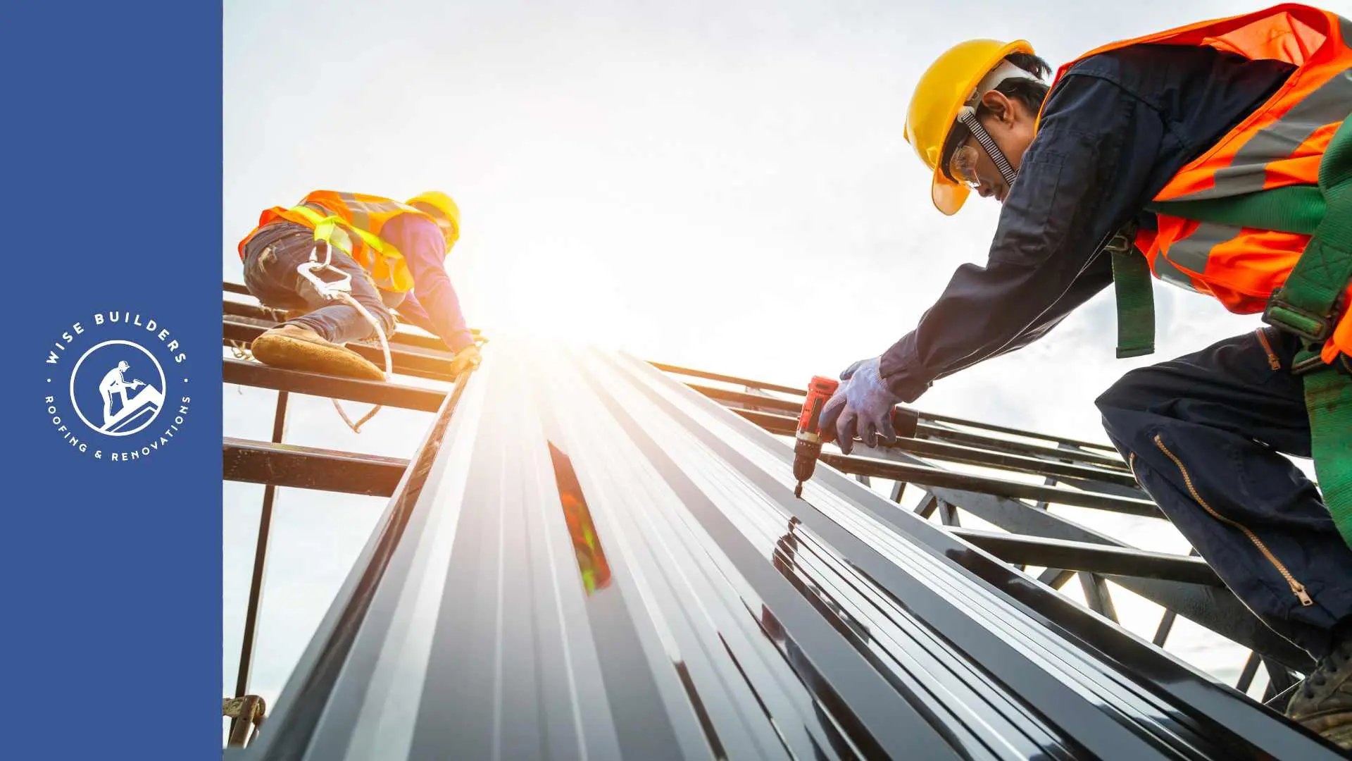 a contractor doing roof work