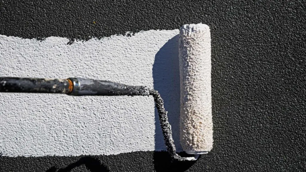 waterproof coating for a roof