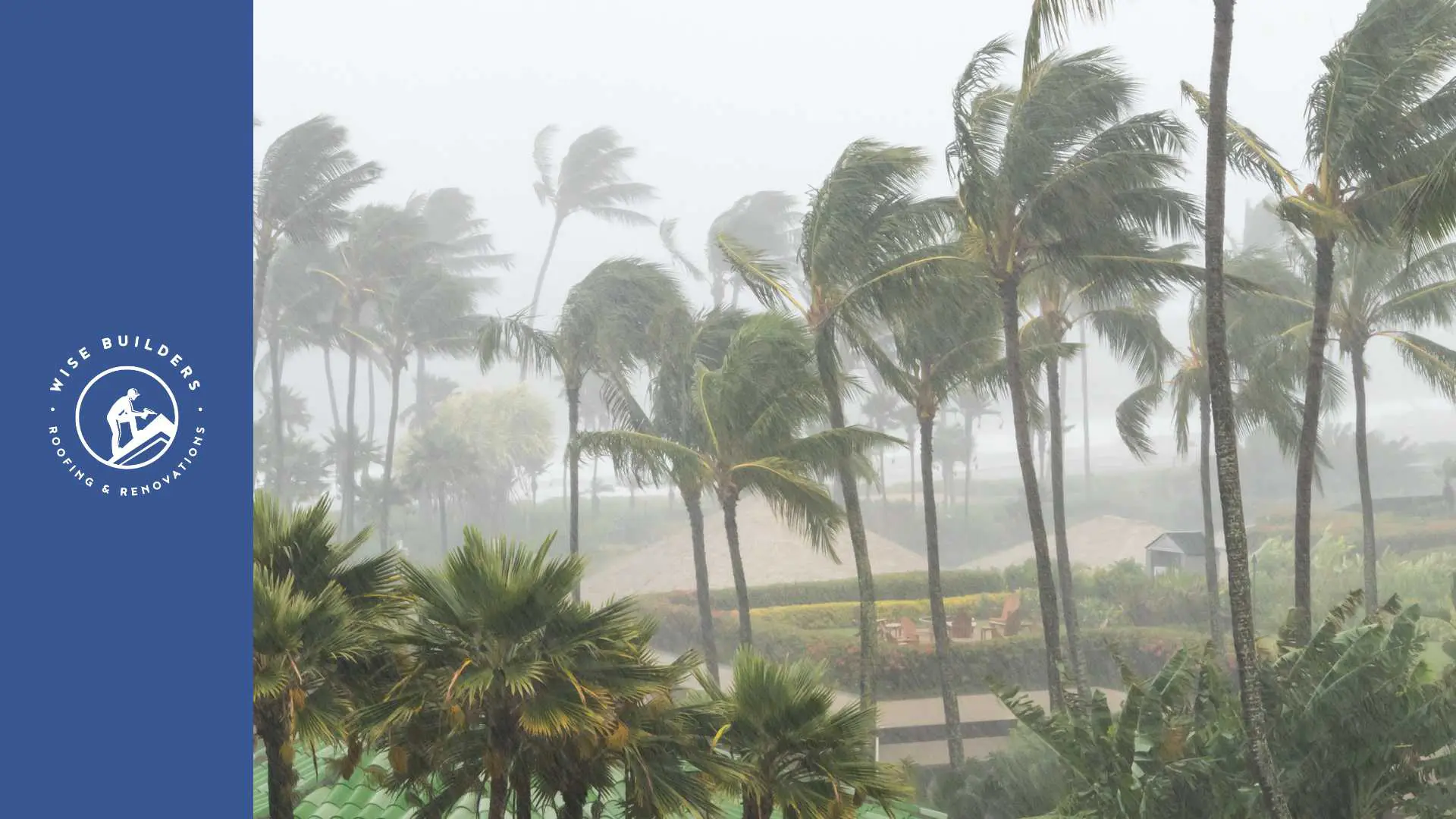 hurricane causing roof damage in mobile al