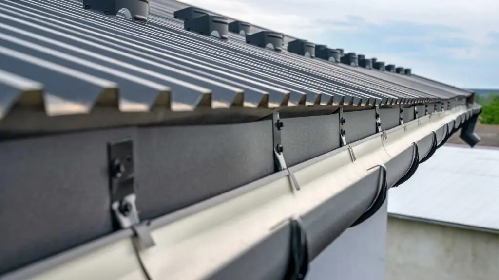 gutters protecting the foundation of a home