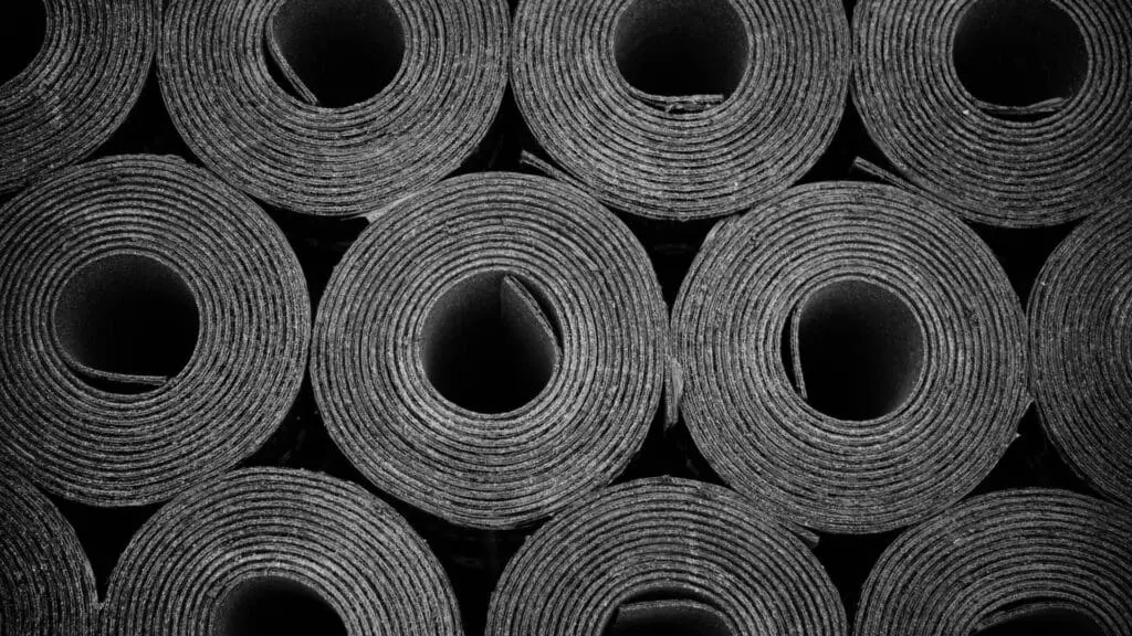 multiple rolls of roll roofing composite