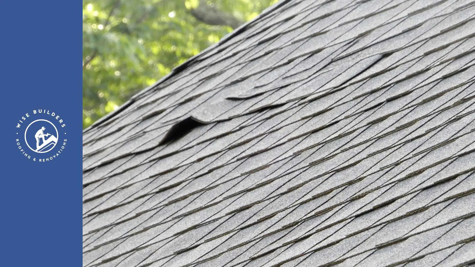 a roof in mobile al showing signs of distress
