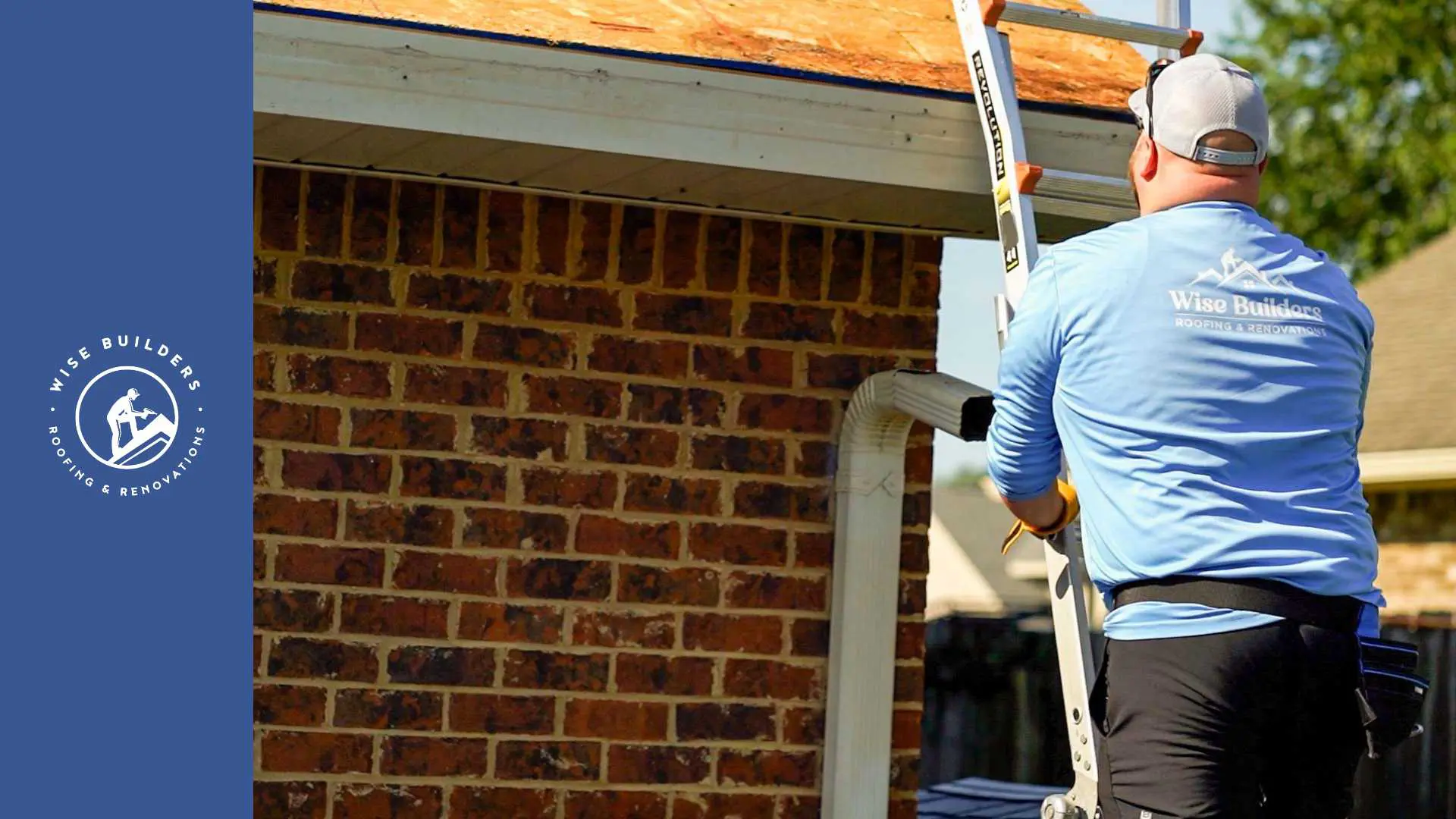 a project manager preparing to repair a roof