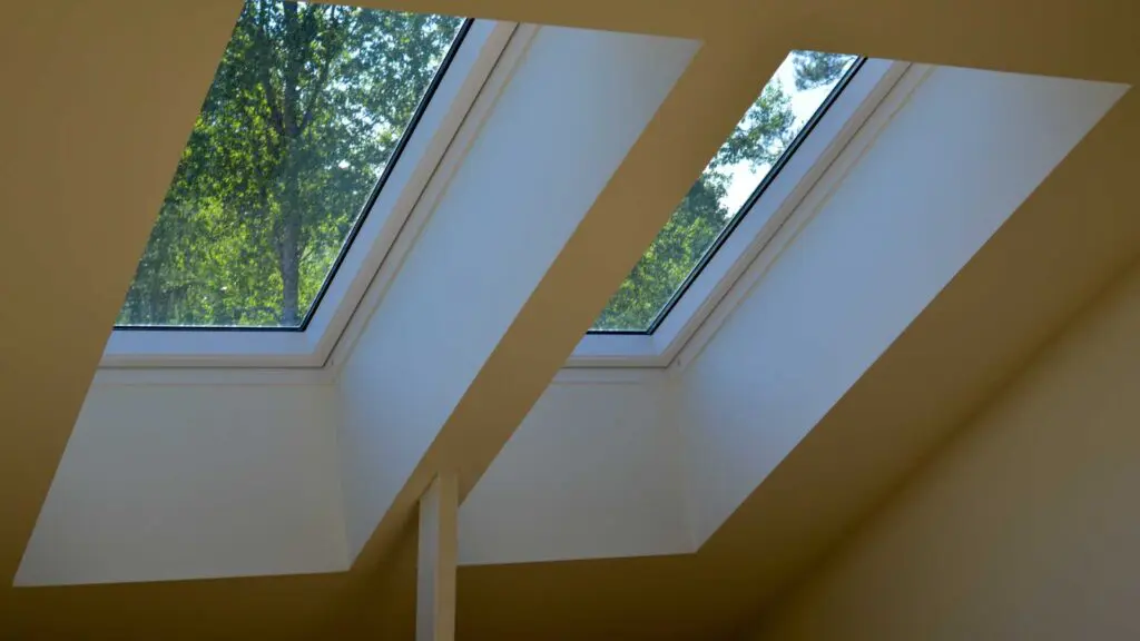 a skylight allowing sunlight into a mobile alabama home
