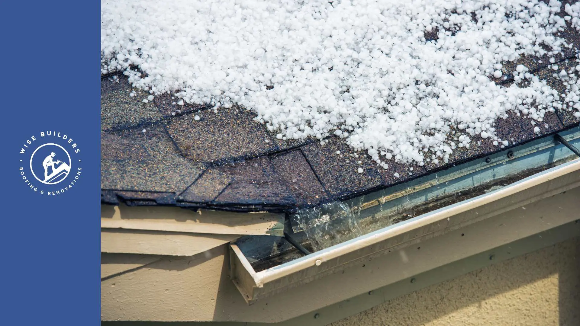 a roof with ice on it in mobile al