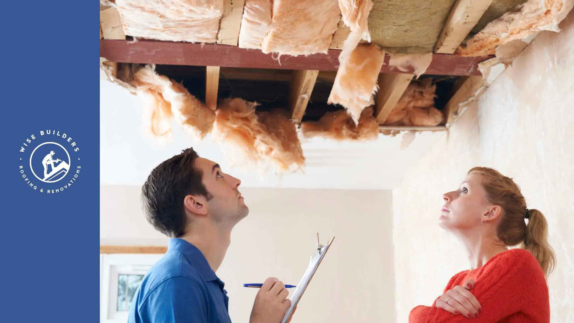 a roof that needs to be repaired