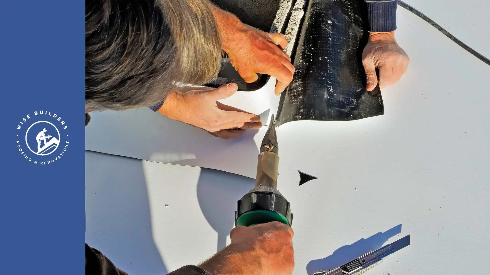 tpo roof install by a professional roofing contractor