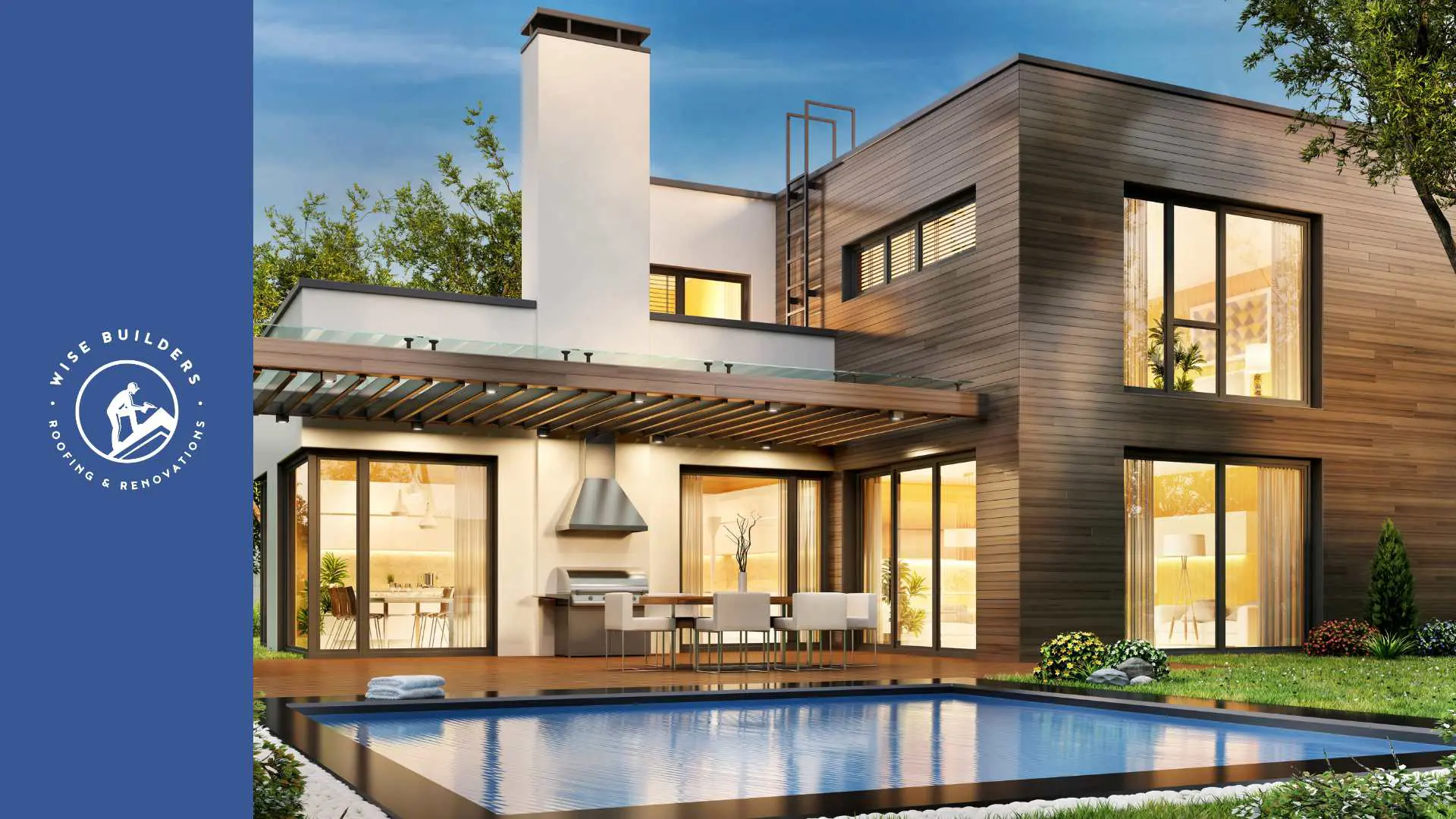 a modern home with a nice roof in alabama