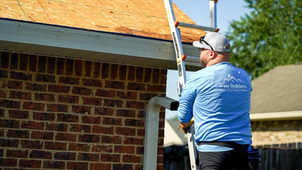 inspecting a roofing system