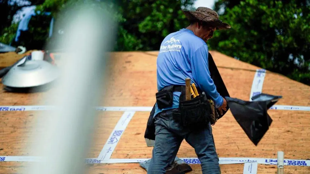 a wise builder roofer replacing an old roof
