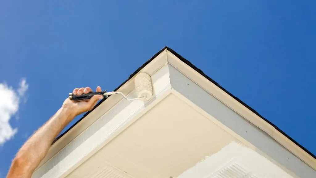 painting cedar fascia