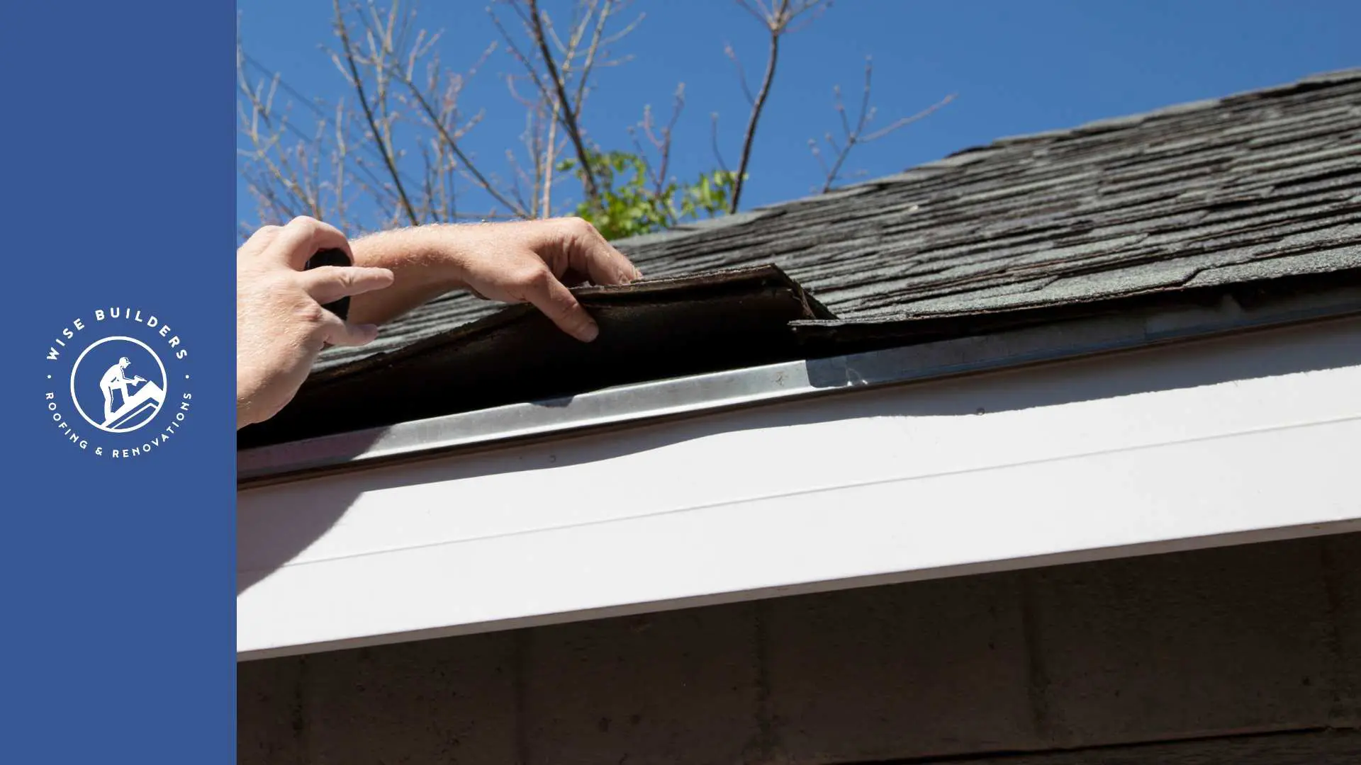 looking for a roof leak under the shingles