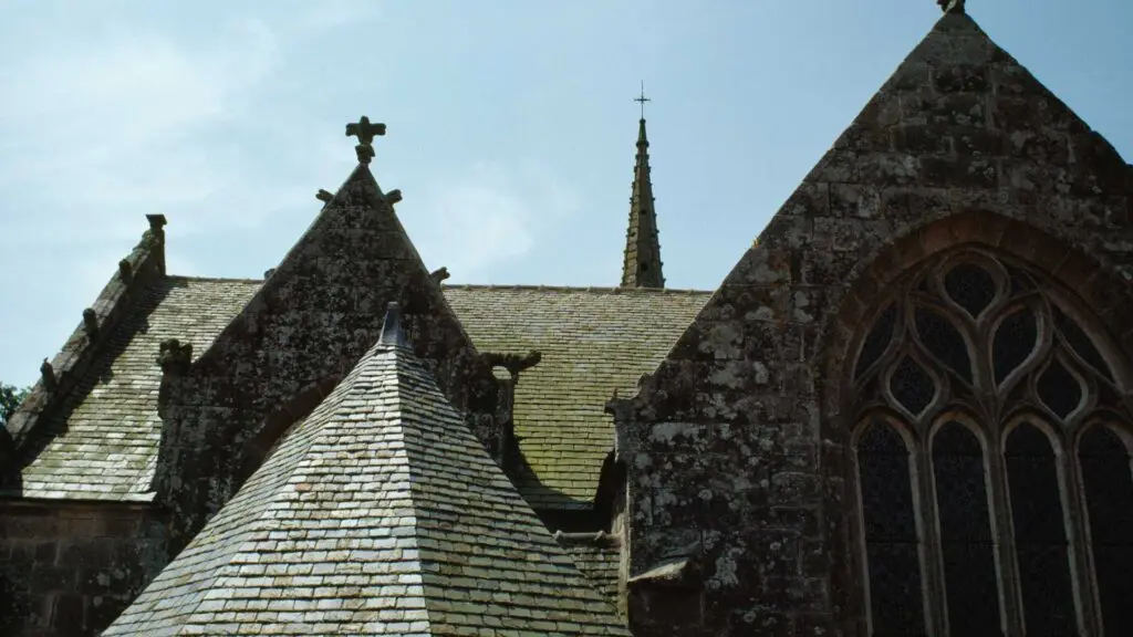 a church with is one of the houses or worship in the city