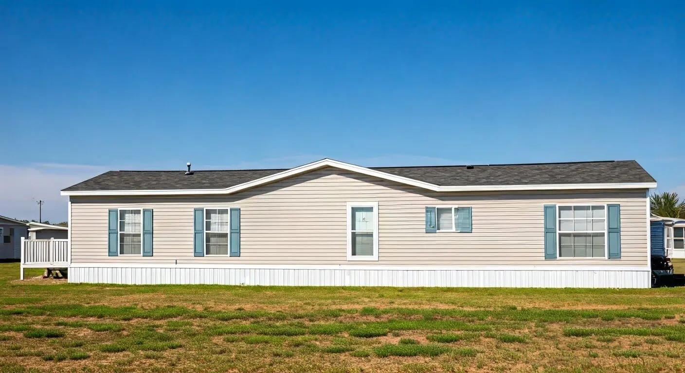 Pristine mobile home roof maintenance