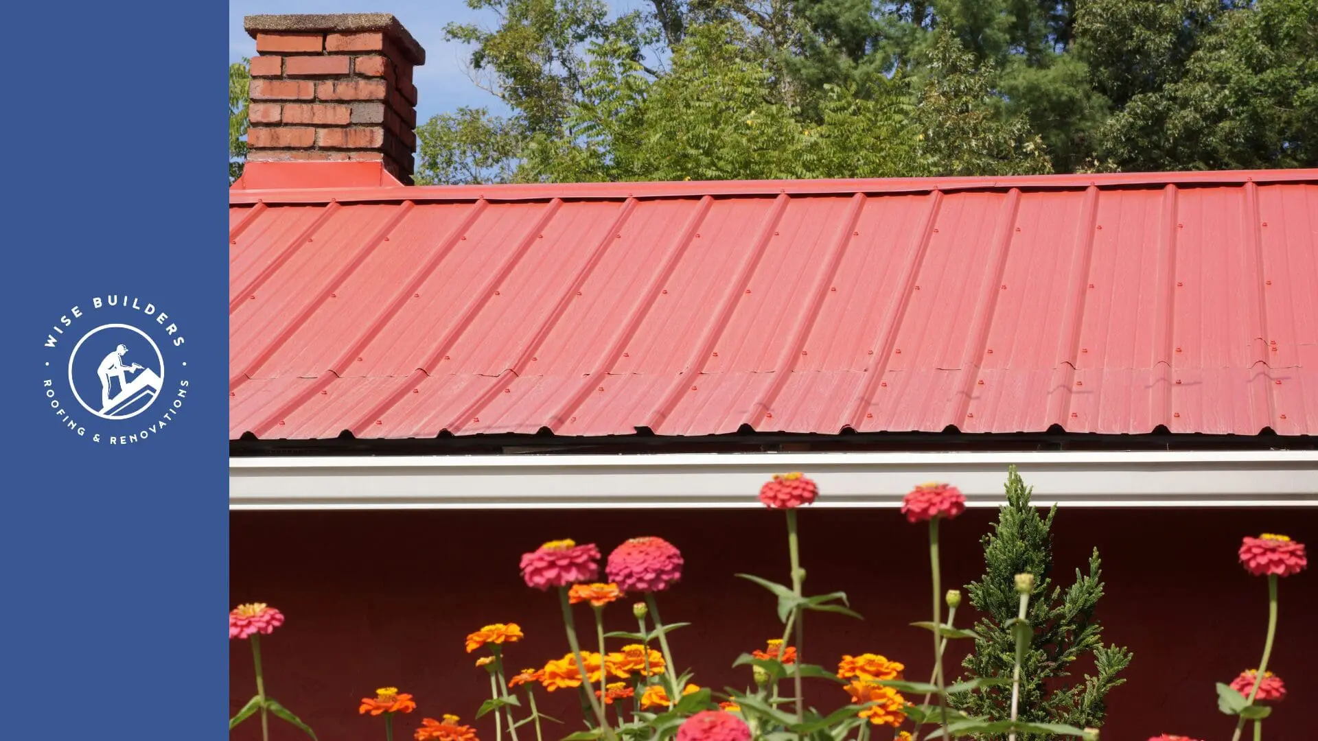 red metal roof