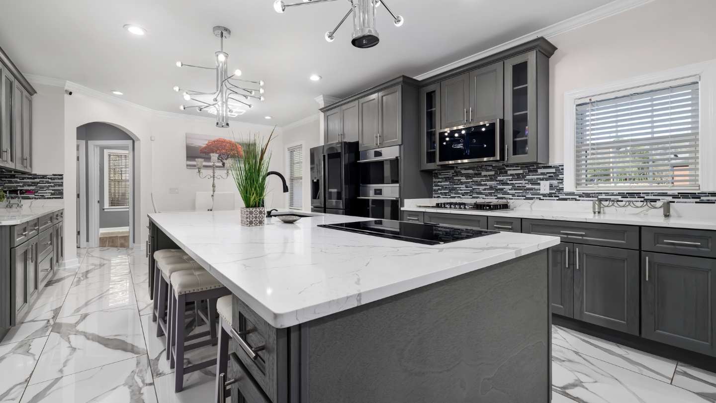 Transitional Kitchen Remodel in Mobile, AL by Wise Builders Roofing and Renovations project photo 2